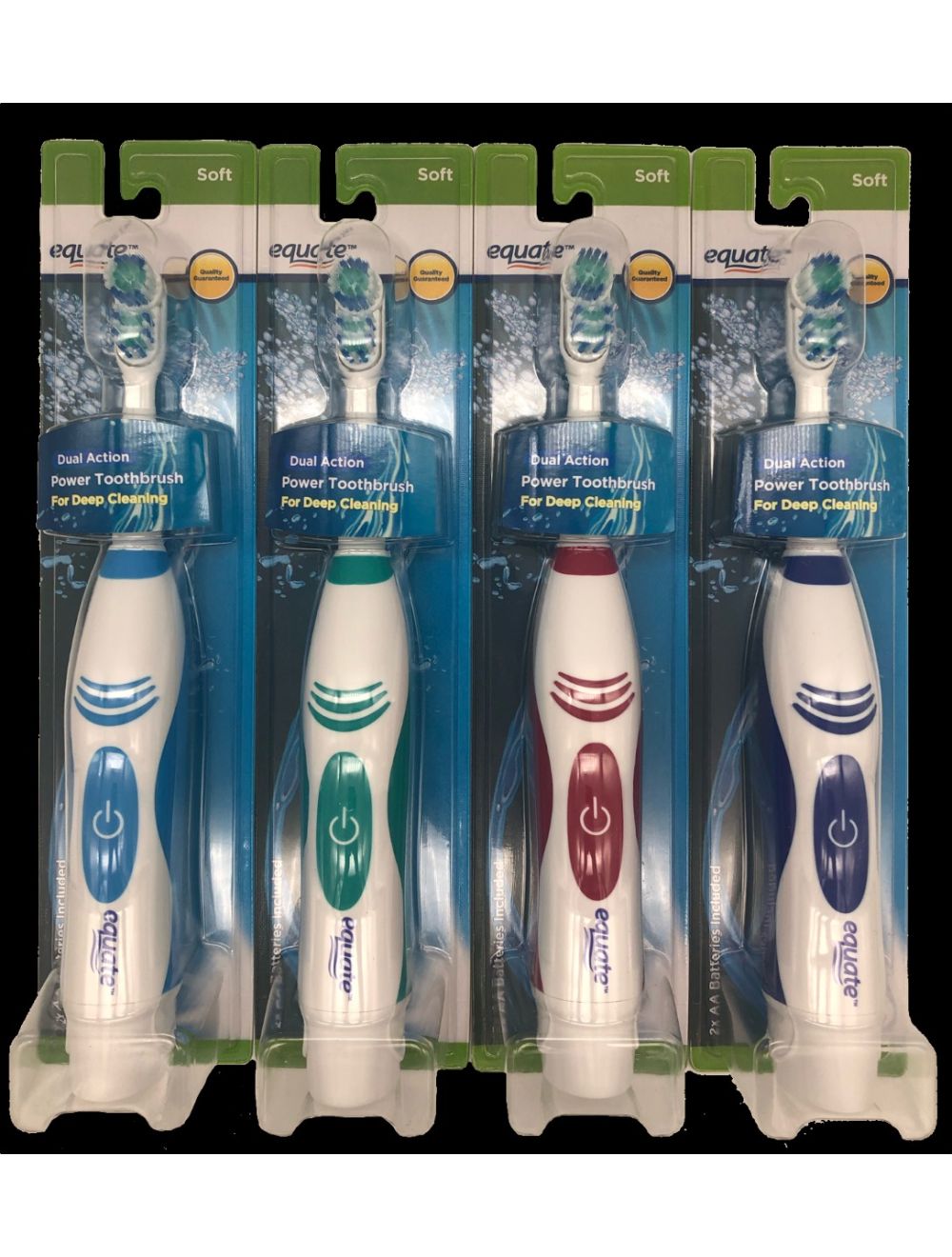 EQUATE BATTERY OPERATED TOOTHBRUSH SOFT