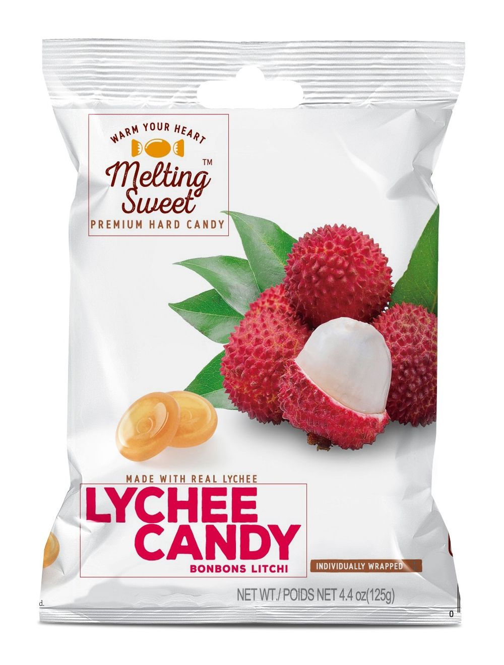 Melting Sweet Hard Candy Lychee 125 G 4937