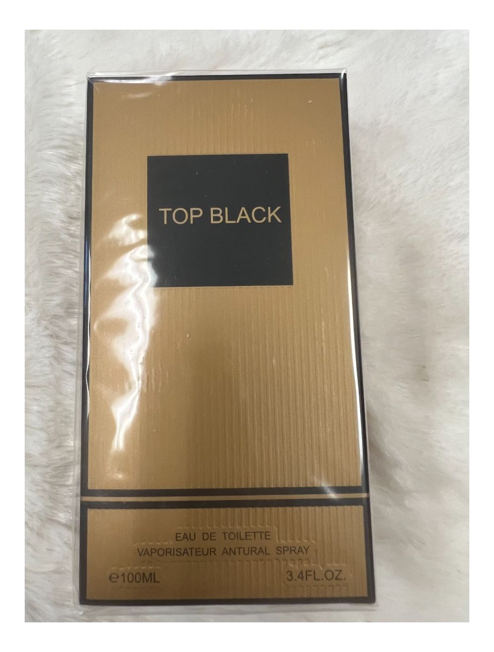 TOP FORM BLACK MENS COLOGNE - 100 ML.