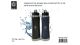 STAINLESS STEEL DOUBLE WALL SPORTS BOTTLE 25 OZ. - BLACK AND BLUE prepriced $9.99