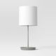 Stick Table Lamp Gray - Room Essentials