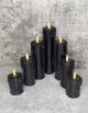 FLAMLESS BLACK CANDLE 6