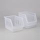 3ct Large Plastic Stackable Storage Bin Clear - Bullseye's Playground™