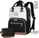 NUBILY Laptop Backpack for Women 15.6 Inch School Backpack Waterproof 
