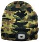 CAP W/4 LED HEAD LAMP CAMO