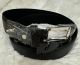 MENS SPLIT LEATHER BELTS-BLACK SZ 30-44 ASSORTED