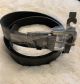 GENUINE LEATHER BELTS  - BLACK BL-1225 - ASSORTED SIZE MEDIUM- XLARGE