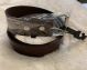 GENUINE LEATHER BELTS - BROWN BR-B570  - ASSORTED SIZE MEDIUM- XLARGE