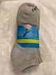 DICKIES PERFORMANCE LOW CUT MENS SOCK  6 PK - 10-13 - GREY