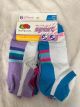 FRUIT OF THE LOOM GIRLS NO SHOW SOCKS SIZE 4-10