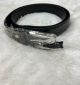 GENUINE LEATHER BELTS - BLACK-G050- ASSORTED SIZE MEDIUM-XLARGE