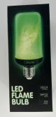 LED GREEN FLAME BULBS - 5.2X2.5