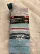 DICKIES SOCKS ALL SEASON CREW 2 PK. LADIES SOCK - GREEN - SIZE 6-9