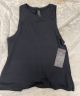 CORY VINES LADIES SLIT BACK TANK BLACK - 100% POLY - ASST .