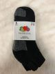 FRUIT OF THE LOOM MENS ANKLE SOCK 6 PR. - SIZE 6-12