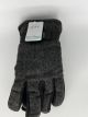 GLOVES WOOL LOOK - MENS - BLACK AND GREY