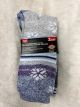 DICKIES SOCKS ALL SEASON CREW 2 PK. LADIES SOCK (BLUE - SIZE 6-9)