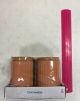 Two (2) Target Terra Cotta - Bullseye's Dollar Spot Cork Top Containers (PRE$5)