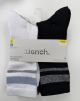 BENCH MENS CREW SOCKS 6PK. ASST. - SZ 7-12