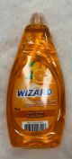 WIZARD LIQUID DISH SOAP JUICY ORANGE - 739 ML.