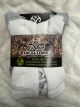 REALTREE OUTDOOR SPORT SOCK BLK- WHT/GRY - 6 PK - SZ 10-13