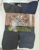 REALTREE OUTDOOR SPORT SOCK ASSORTED COLORS- MENS - 6 PM - SZ 10-13