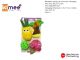 CAT TOY 4 PK. PINEAPPLE, PALM TREE, BALL, ICECREAM