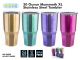 MAMMOTH STAINLESS STEEL TUMBLER 30 OZ. - 4 ASST COLORS  