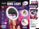 PORTABLE SELFIE CLIP ON LIGHT - WHITE/BLACK