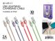 10 FT. IPHONE CORD  PVC ASST A 