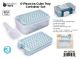 MINI ICE CUBE TRAY W LID & STORAGE BIN