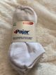 PAJAR CANADA LADIES HALF CUSHIONED LOW CUT WHITE SOCK 6 PK. - SIZE 9-11