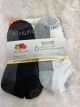 FRUIT OF THE LOOM BOYS 6PK ANKLE SOCK SZ-3-9 ASSTD