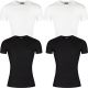 NEXT LEVEL MENS ASSORTED COLOR ROUND NECK TSHIRTS - ASSORTED SIZE