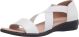 NATURALIZER LADIES WHITE SANDAL SZ5