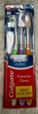 COLGATE FLEXI SUPERIOR CLEAN 3 PK. - SOFT