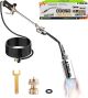 Propane Torch Weed Burner Kit, ETOOLAB Weed Torch Output 1,800,000 BTU 