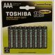 TOSHIBA BATTERIES AAA-16 PACK