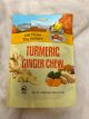 GINGER CHEWS - TUMERIC AND GINGER - 141 G.