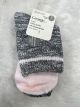 GEORGE LADIES CREW SOCKS - 2 PK. - LIGHT GREY/DARK GREY - SIZE 4-10