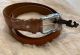 GENUINE LEATHER BELTS - TAN TN-G061 - ASSORTED SIZE MEDIUM - XLARGE