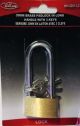 (PLL-30) 30MM BRASS PADLOCK IN LONG HANDLE W/3KEY