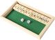 Shut The Box Game Wooden, Classic 12 Number Wooden Set with Dice