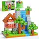 Magnetic Blocks - 48Pcs Build Magnet World Edition, Magnetic Blocks 