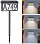 Solar Address Sign, House Numbers for Outside Light Up, 3 Colors Waterproof